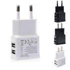 5v Dual Usb Fast Charging 2-Port Wall Charger 2.4 Amp Usb Plug Charger for US outlet
