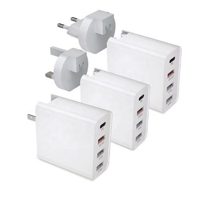 Sobre el tipo adaptador de la protección USB del voltaje de la pared del control de calidad 3,0 del paladio 48W los E.E.U.U. de C